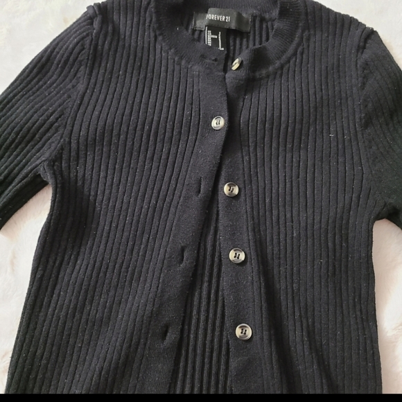 Forever 21 Ribbed Cardigan - Picture 2 of 3